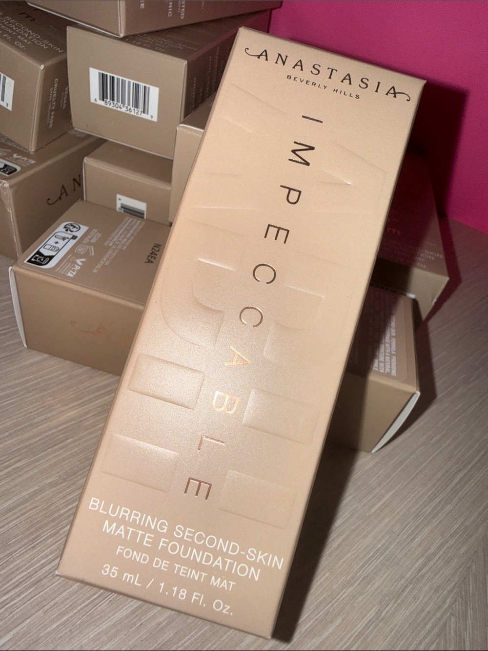 New! Authentic Anastasia BH IMPECCABLE Blurring Second Skin Matte Foundations
